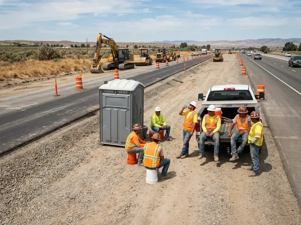 highway-road-construction-crew-007 — frequently asked questions, Porta Potty and Restroom Rentals in Shelbina, MO